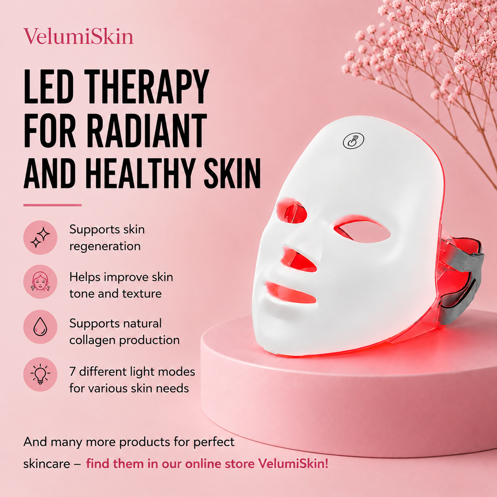 LED Therapy Face Mask For Skin Rejuvenation